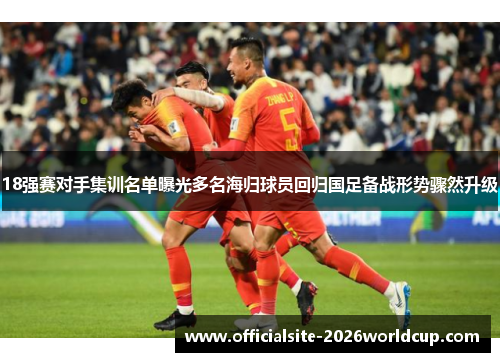 18强赛对手集训名单曝光多名海归球员回归国足备战形势骤然升级 18强赛对手集训名单曝光多名海归球员回归国足备战形势骤然升级